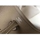 Fake Hermes Evelyne III TPM Mini Bag In Taupe Clemence Leather Replica Replica Hermes Evelyne III TPM Mini Bag In Taupe Clemence Leather