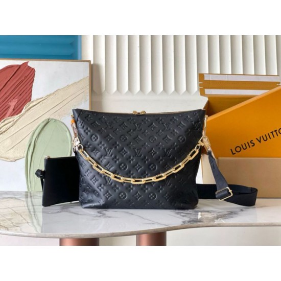 Replica Louis Vuitton Coussin Hobo MM Bag in Monogram Leather M12068 Replica Louis Vuitton Coussin Hobo MM Bag in Monogram Leather M12068