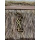 Fake YSL Saint Laurent Niki Large Shoulder Bag in Brown Shearling Replica Replica YSL Saint Laurent Niki Large Shoulder Bag in Brown Shearling