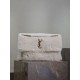 Replica YSL Saint Laurent Niki Oversized Shoulder Bag in White Shearling Replica YSL Saint Laurent Niki Oversized Shoulder Bag in White Shearling