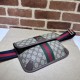 Replica Gucci ophidia small Men belt bag 752597 brown