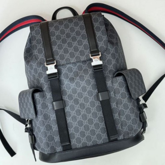 Replica Gucci gg black large men backpack 792080