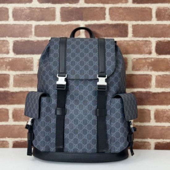 Replica Gucci gg black large men backpack 792080