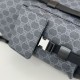 Replica Gucci gg black large men backpack 792080