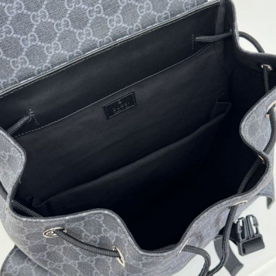 Replica Gucci gg black large men backpack 792080