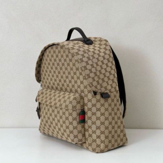 Replica Gucci gg canvas medium Men backpack 824624 Brown
