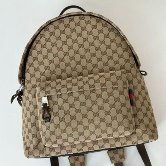 Replica Gucci gg canvas medium Men backpack 824624 Brown