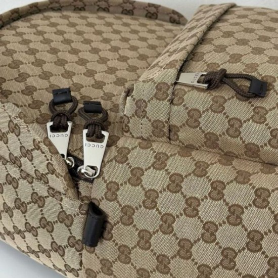 Replica Gucci gg canvas medium Men backpack 824624 Brown