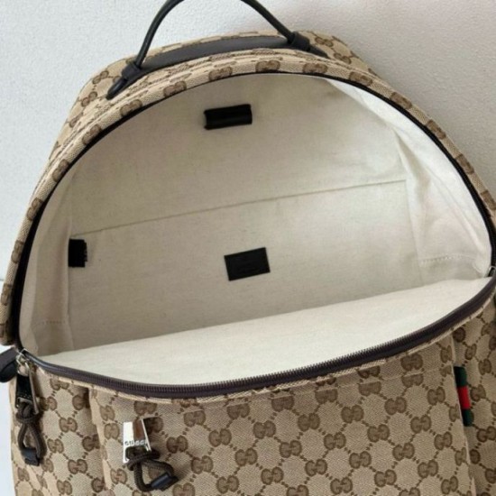 Replica Gucci gg canvas medium Men backpack 824624 Brown