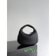 Best Replica Bottega Veneta Veneta Intrecciato Medium Crossbody Bag Black