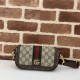 Top Replica Gucci Ophidia Mini Bag 795466 Brown