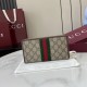 Top Replica Gucci Ophidia Zip Around Wallet 838484 Brown