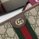 Top Replica Gucci Ophidia Zip Around Wallet 838484 Brown
