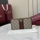 Top Replica Gucci Ophidia Zip Around Wallet 838484 Brown