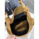 Top Replica YSL Saint Laurent Amalia Crossbody Bag in Embellished Suede Brown