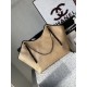 Top Replica Bags Chanel Maxi Shopping Tote Small/Large AS5463 Raffia/Calfskin Brown/Black