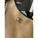 Top Replica Bags Chanel Maxi Shopping Tote Small/Large AS5463 Raffia/Calfskin Brown/Black