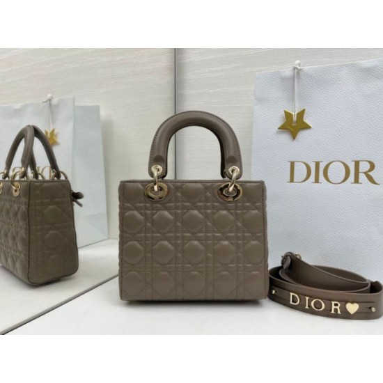 Super Clone Replica Dior Lady Dior My ABC Dior Small Arco Bag with D.I.O.R. Pendant in Stone Gray Metal Top Replica Dior Lady Dior My ABC Dior Small Arco Bag with D.I.O.R. Pendant in Stone Gray Metal