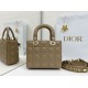 Super Clone Replica Dior Lady Dior My ABC Dior Small Arco Bag with D.I.O.R. Pendant Taupe Grey metal Top Replica Dior Lady Dior My ABC Dior Small Arco Bag with D.I.O.R. Pendant Taupe Grey metal