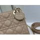 Super Clone Replica Dior Mini Lady Dior Arco bag with D.I.O.R charms and beige Top Replica Dior Mini Lady Dior Arco bag with D.I.O.R charms and beige