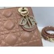 Super Clone Replica Dior Mini Lady Dior Arco bag with D.I.O.R charms and powder pink Top Replica Dior Mini Lady Dior Arco bag with D.I.O.R charms and powder pink