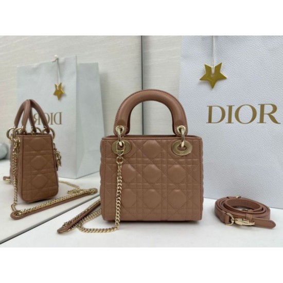 Super Clone Replica Dior Mini Lady Dior Arco bag with D.I.O.R charms and powder pink Top Replica Dior Mini Lady Dior Arco bag with D.I.O.R charms and powder pink