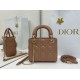 Super Clone Replica Dior Mini Lady Dior Arco bag with D.I.O.R charms and powder pink Top Replica Dior Mini Lady Dior Arco bag with D.I.O.R charms and powder pink
