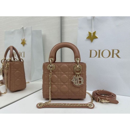 Super Clone Replica Dior Mini Lady Dior Arco bag with D.I.O.R charms and powder pink Top Replica Dior Mini Lady Dior Arco bag with D.I.O.R charms and powder pink