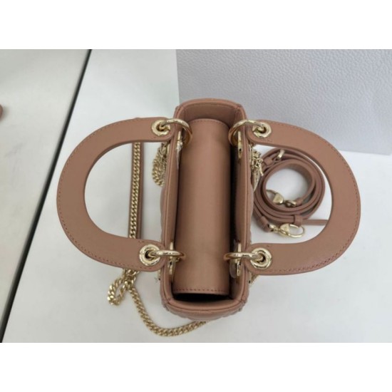 Super Clone Replica Dior Mini Lady Dior Arco bag with D.I.O.R charms and powder pink Top Replica Dior Mini Lady Dior Arco bag with D.I.O.R charms and powder pink