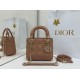 Super Clone Replica Dior Mini Lady Dior Arco bag with D.I.O.R charms and powder pink Top Replica Dior Mini Lady Dior Arco bag with D.I.O.R charms and powder pink
