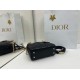 Super Clone Replica Dior Mini Lady Dior Arco bag with black D.I.O.R charms and gold hardware Top Replica Dior Mini Lady Dior Arco bag with black D.I.O.R charms and gold hardware