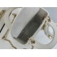 Super Clone Replica Dior Mini Lady Dior Arco bag with white D.I.O.R charms and gold hardware Top Replica Dior Mini Lady Dior Arco bag with white D.I.O.R charms and gold hardware