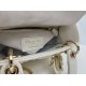 Super Clone Replica Dior Mini Lady Dior Arco bag with white D.I.O.R charms and gold hardware Top Replica Dior Mini Lady Dior Arco bag with white D.I.O.R charms and gold hardware