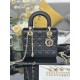 Super Clone Replica Dior small Lady Dior My ABCDior bag with D.I.O.R lambskin pendant in black cannage Top Replica Dior small Lady Dior My ABCDior bag with D.I.O.R lambskin pendant in black cannage