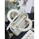 Super Clone Replica Bag Dior small Lady Dior My ABCDior with D.I.O.R lambskin pendant in white cannage Top Replica Bag Dior small Lady Dior My ABCDior with D.I.O.R lambskin pendant in white cannage