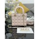 Super Clone Replica Dior small Lady Dior My ABCDior bag with D.I.O.R cannage lambskin charm, pink Top Replica Dior small Lady Dior My ABCDior bag with D.I.O.R cannage lambskin charm, pink