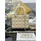 Super Clone Replica Dior small Lady Dior My ABCDior bag with D.I.O.R cannage lambskin charm, apricot Top Replica Dior small Lady Dior My ABCDior bag with D.I.O.R cannage lambskin charm, apricot