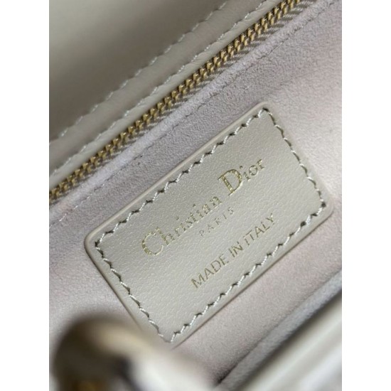Super Clone Replica Dior small Lady Dior My ABCDior bag with D.I.O.R cannage lambskin charm, apricot Top Replica Dior small Lady Dior My ABCDior bag with D.I.O.R cannage lambskin charm, apricot