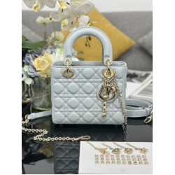 Super Clone Replica Dior small Lady Dior My ABCDior bag with D.I.O.R blue cannage lambskin charm Top Replica Dior small Lady Dior My ABCDior bag with D.I.O.R blue cannage lambskin charm