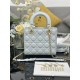 Super Clone Replica Dior small Lady Dior My ABCDior bag with D.I.O.R blue cannage lambskin charm Top Replica Dior small Lady Dior My ABCDior bag with D.I.O.R blue cannage lambskin charm