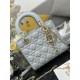 Super Clone Replica Dior small Lady Dior My ABCDior bag with D.I.O.R blue cannage lambskin charm Top Replica Dior small Lady Dior My ABCDior bag with D.I.O.R blue cannage lambskin charm