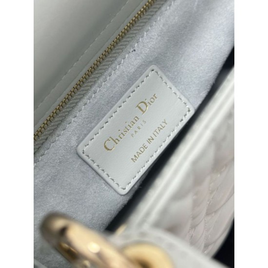 Super Clone Replica Dior small Lady Dior My ABCDior bag with D.I.O.R blue cannage lambskin charm Top Replica Dior small Lady Dior My ABCDior bag with D.I.O.R blue cannage lambskin charm