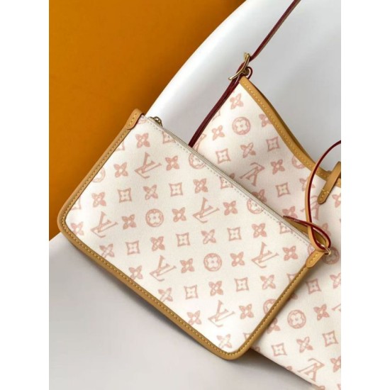 Super Clone Replica Louis Vuitton Carryall PM/MM Bag M27532 M27948 Other Light Yellow Canvas Top Replica Louis Vuitton Carryall PM/MM Bag M27532 M27948 Other Light Yellow Canvas