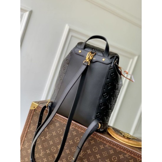 Super Clone Replica Louis Vuitton Coussin PM Backpack M25508 Black Top Replica Louis Vuitton Coussin PM Backpack M25508 Black