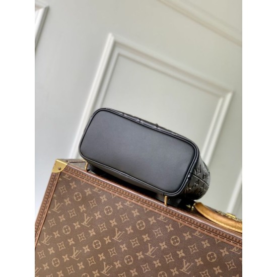 Super Clone Replica Louis Vuitton Coussin PM Backpack M25508 Black Top Replica Louis Vuitton Coussin PM Backpack M25508 Black