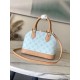 Super Clone Replica Louis Vuitton Alma BB Bag M27526 Monogram Origine Bleu Courrier Top Replica Louis Vuitton Alma BB Bag M27526 Monogram Origine Bleu Courrier