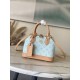 Super Clone Replica Louis Vuitton Alma BB Bag M27526 Monogram Origine Bleu Courrier Top Replica Louis Vuitton Alma BB Bag M27526 Monogram Origine Bleu Courrier