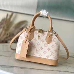 Top Replica Louis Vuitton Alma BB Bag M27525 Monogram Origine Courrier