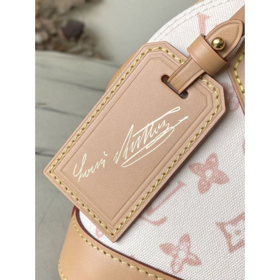 Super Clone Replica Louis Vuitton Alma BB Bag M27525 Monogram Origine Courrier Top Replica Louis Vuitton Alma BB Bag M27525 Monogram Origine Courrier