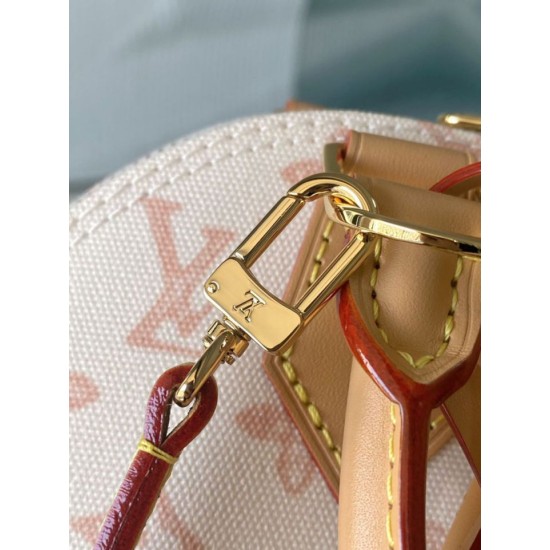 Super Clone Replica Louis Vuitton Alma BB Bag M27525 Monogram Origine Courrier Top Replica Louis Vuitton Alma BB Bag M27525 Monogram Origine Courrier